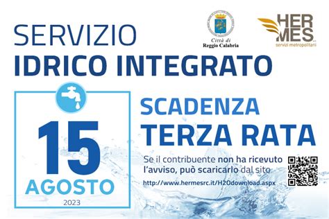 hermes servizio idrico integrato riduzione tariffa del50 non potabile|Tariffe del servizio idrico integrato .